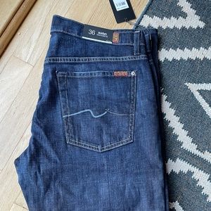 7 Austyn Relaxed Straight, 36, Long Length, NWT